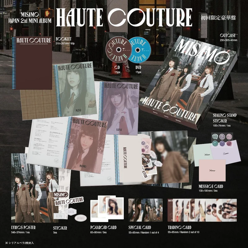 MISAMO - HAUTE COUTURE (JAPAN 2ND MINI ALBUM)