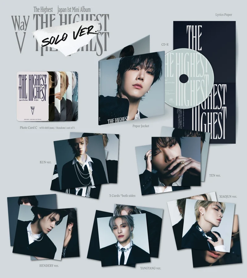 WAYV - THE HIGHEST (JAPAN 1ST MINI ALBUM) LIMITED SOLO
