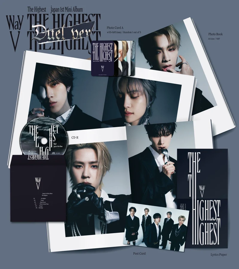 WAYV - THE HIGHEST (JAPAN 1ST MINI ALBUM) LIMITED