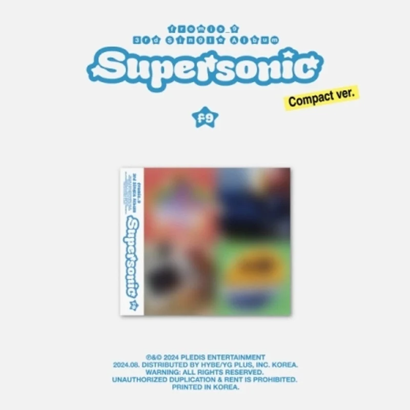 FROMIS_9 - SUPERSONIC (3RD SINGLE ALBUM) COMPACT VER.