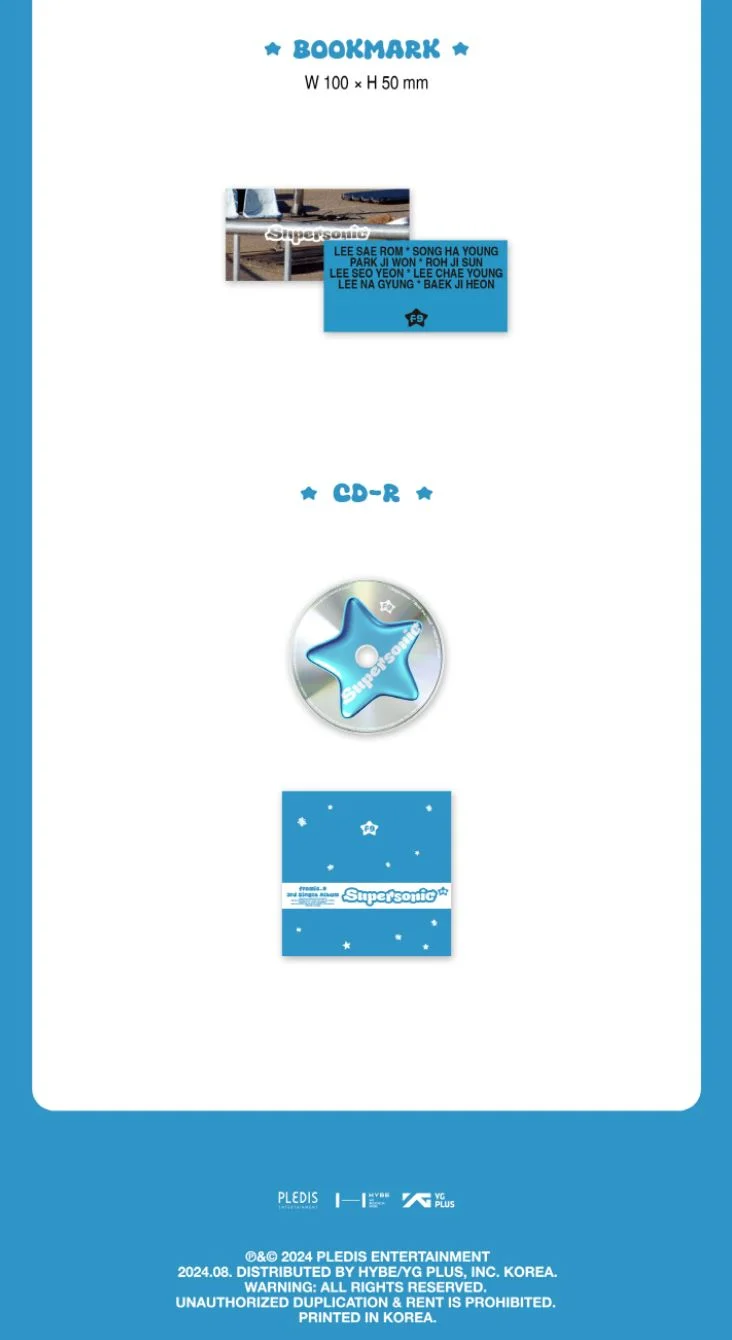 FROMIS_9 - SUPERSONIC (3RD SINGLE ALBUM) COMPACT VER.