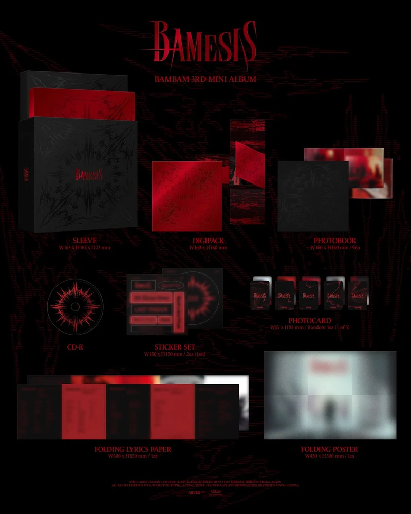 BAMBAM (GOT7) - BAMESIS (3RD MINI ALBUM)