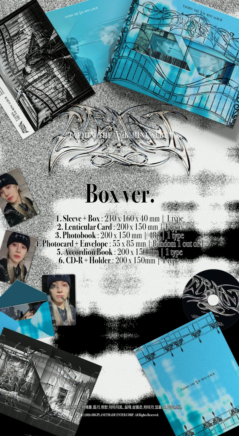 TAEMIN (SHINEE) - ETERNAL (5TH MINI ALBUM) BOX VER.