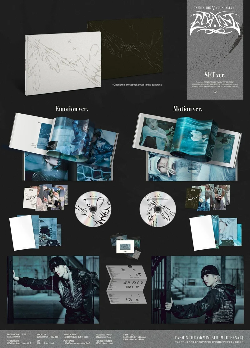 TAEMIN (SHINEE) - ETERNAL (5TH MINI ALBUM)