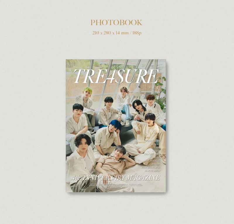 TREASURE - 4TH ANNIVERSARY MAGAZINE