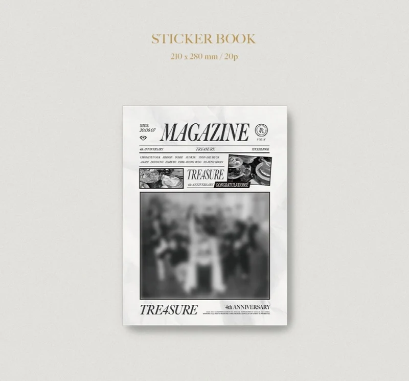 TREASURE - 4TH ANNIVERSARY MAGAZINE