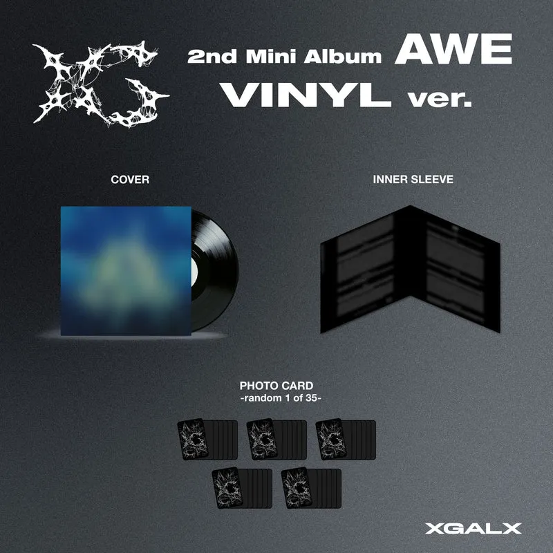 XG - AWE (2ND MINI ALBUM) VINYL VER. + SOLO TRADING CARD
