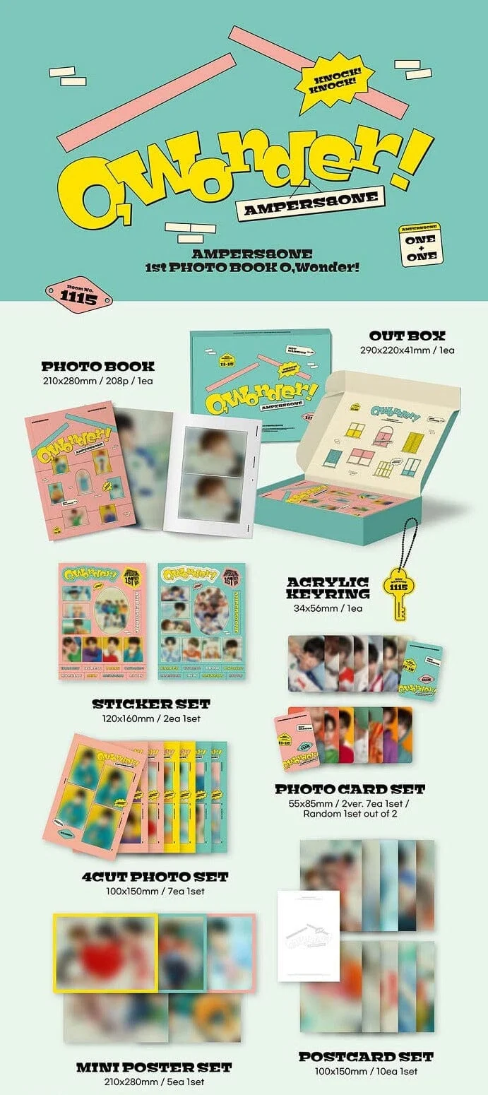 AMPERS&ONE – O, WONDER! (1ST PHOTO BOOK)