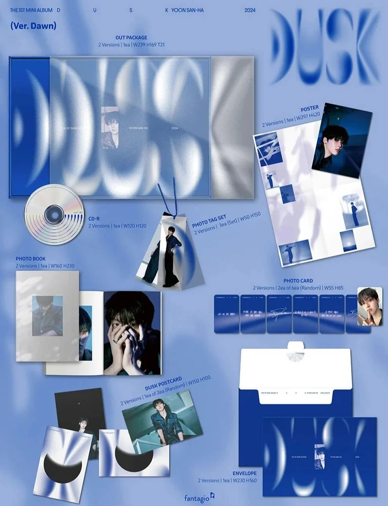 YOON SANHA (ASTRO) - DUSK (1ST MINI ALBUM)