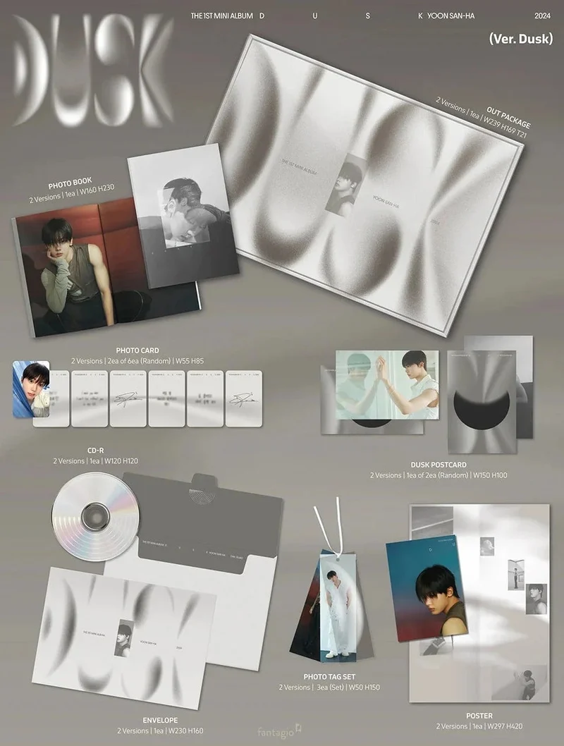 YOON SANHA (ASTRO) - DUSK (1ST MINI ALBUM)