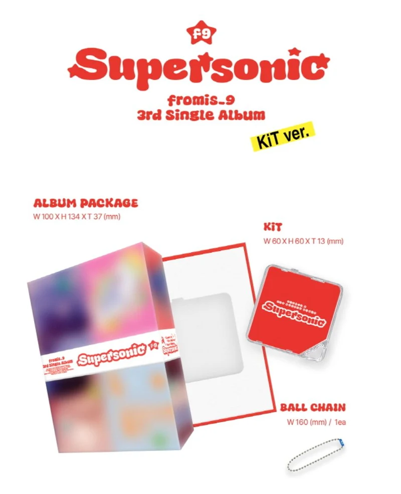 FROMIS_9 - SUPERSONIC (3RD SINGLE ALBUM) KIT VER.
