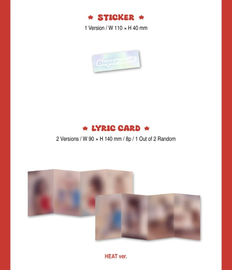 FROMIS_9 - SUPERSONIC (3RD SINGLE ALBUM)