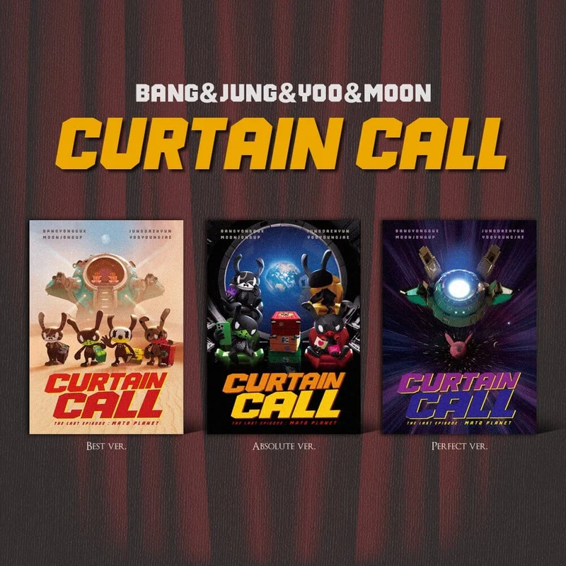 BANG&JUNG&YOO&MOON (B.A.P) - CURTAIN CALL (1ST EP ALBUM)