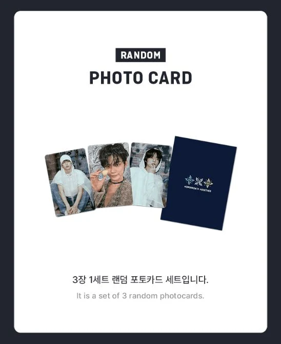 TXT - RANDOM PHOTO CARD (CHIKAI)
