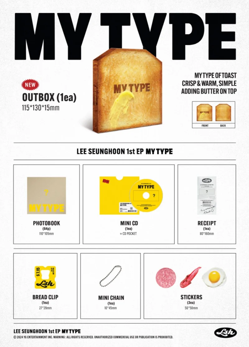 LEE SEUNGHOON (WINNER) - MY TYPE (1ST EP)
