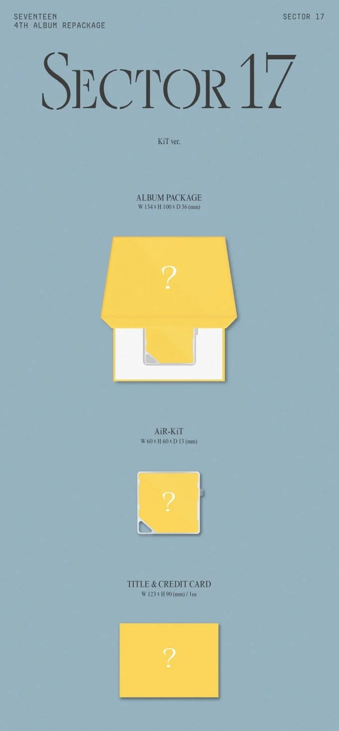 SEVENTEEN - 4th Album Repackage [SECTOR 17'] KiT ver.