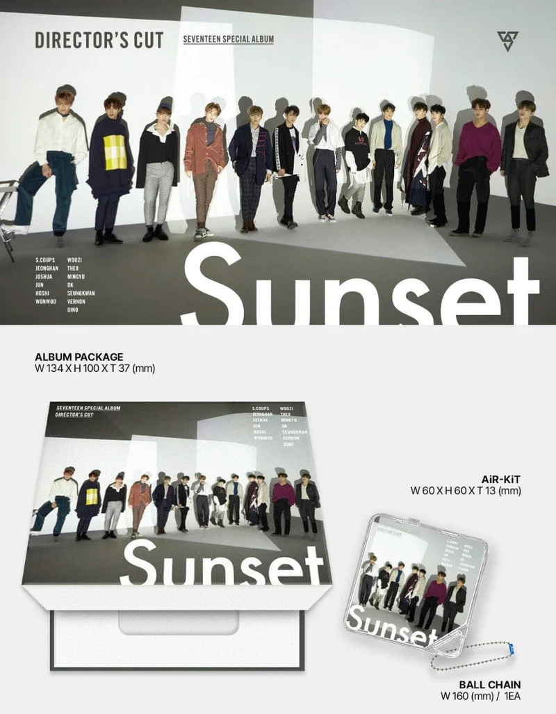SEVENTEEN - DIRECTOR'S CUT (SPECIAL ALBUM) KIT VER.