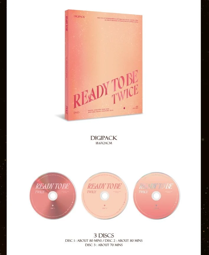 TWICE - 5TH WORLD TOUR IN SEOUL 'READY TO BE' (DVD & BLU-RAY)