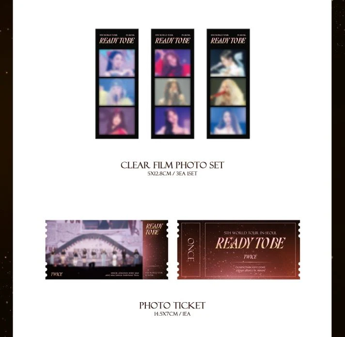 TWICE - 5TH WORLD TOUR IN SEOUL 'READY TO BE' (DVD & BLU-RAY)