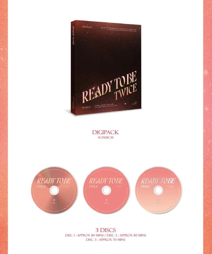 TWICE - 5TH WORLD TOUR IN SEOUL 'READY TO BE' (DVD & BLU-RAY)