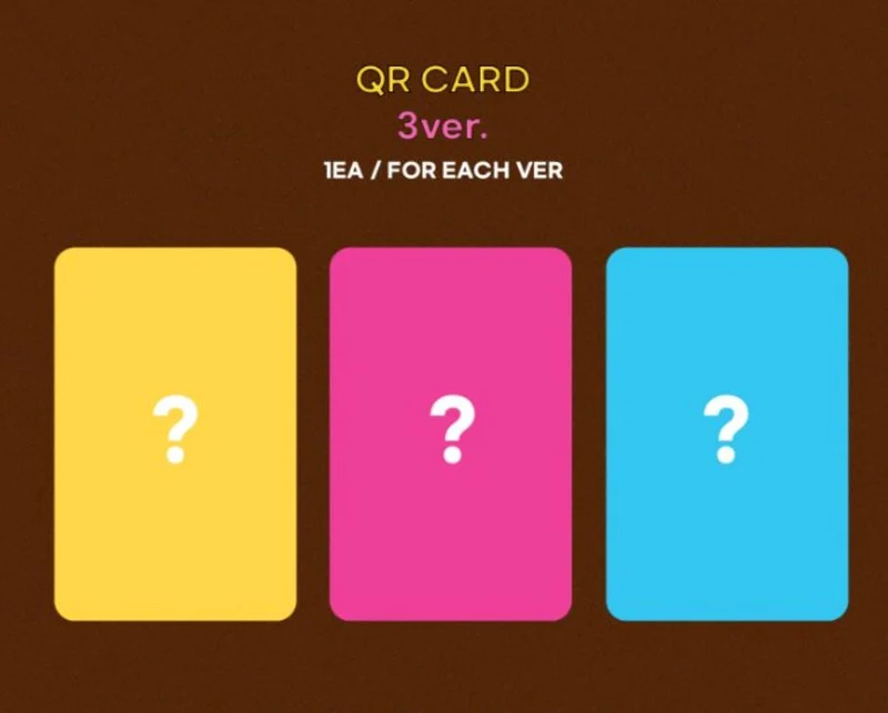 WAKER - SWEET TAPE (2ND MINI ALBUM) RISING CARD ALBUM