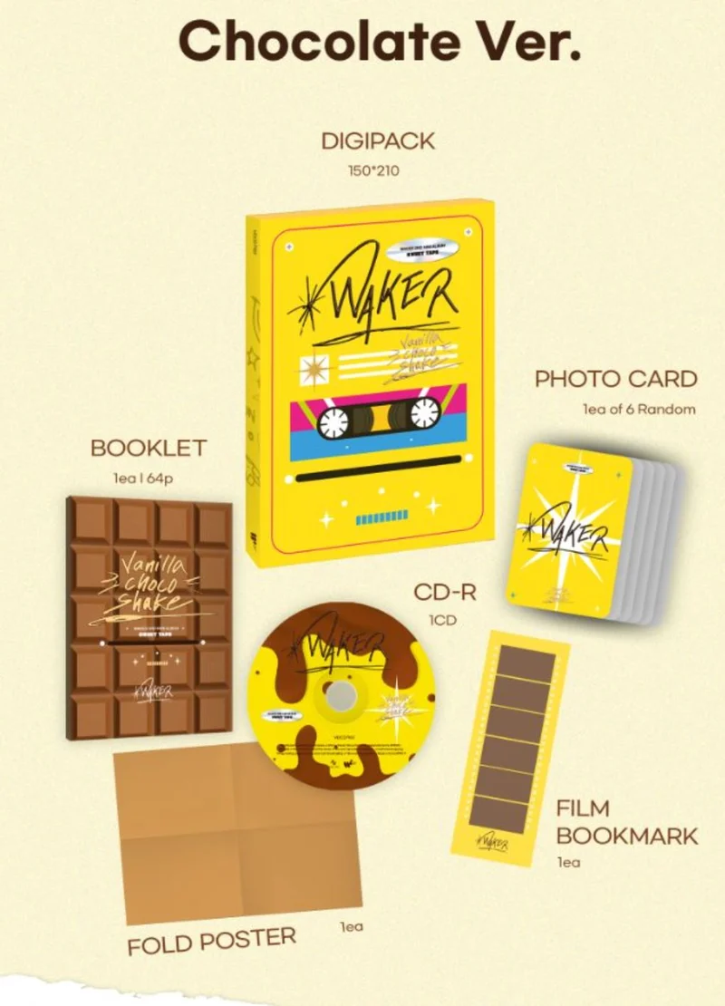 WAKER - SWEET TAPE (2ND MINI ALBUM)