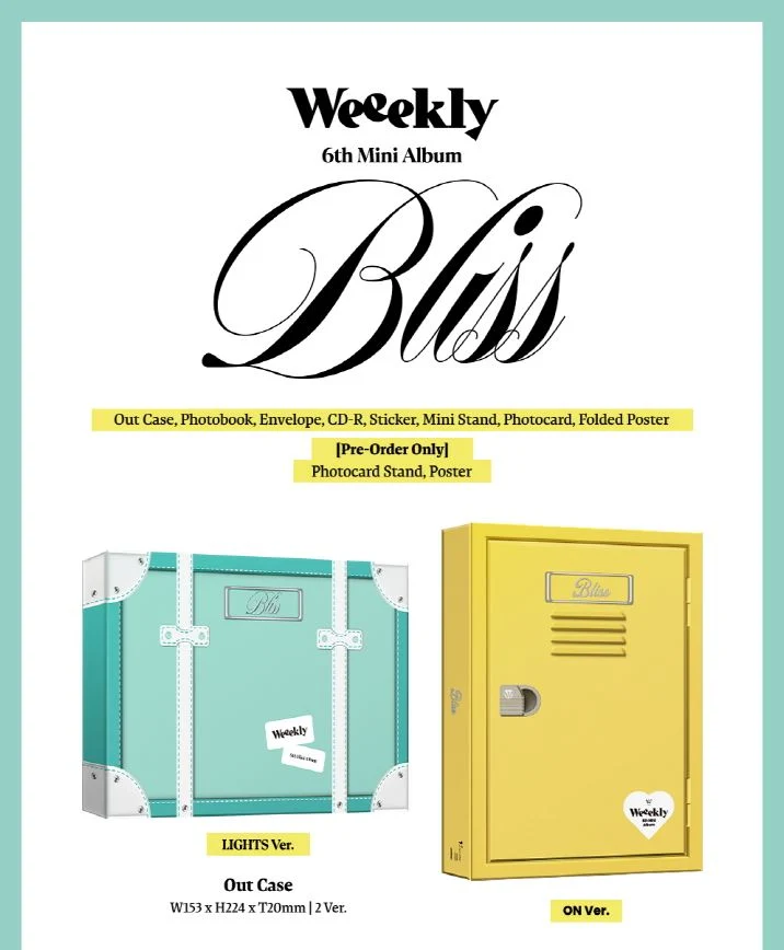WEEEKLY - BLISS (6TH MINI ALBUM)