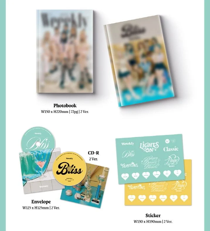 WEEEKLY - BLISS (6TH MINI ALBUM)