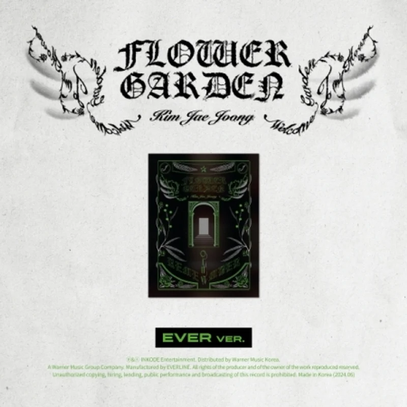 KIM JAE JOONG - FLOWER GARDEN (VOL.4) EVER VER.