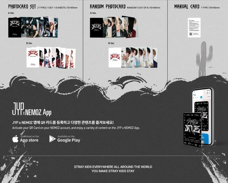 STRAY KIDS - ATE (9TH MINI ALBUM) PLATFORM ALBUM NEMO VER.