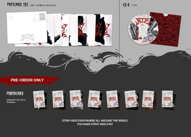STRAY KIDS - ATE (9TH MINI ALBUM) LETTER VER.