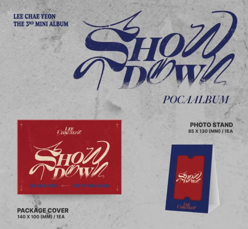LEE CHAE YEON - SHOWDOWN (3RD MINI ALBUM) POCA ALBUM