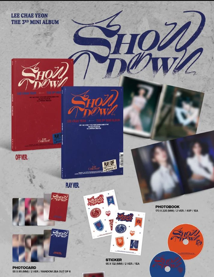 LEE CHAE YEON - SHOWDOWN (3RD MINI ALBUM)