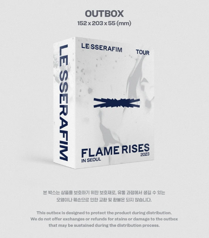 LE SSERAFIM - 2023 TOUR 'FLAME RISES IN SEOUL' (DIGITAL CODE)