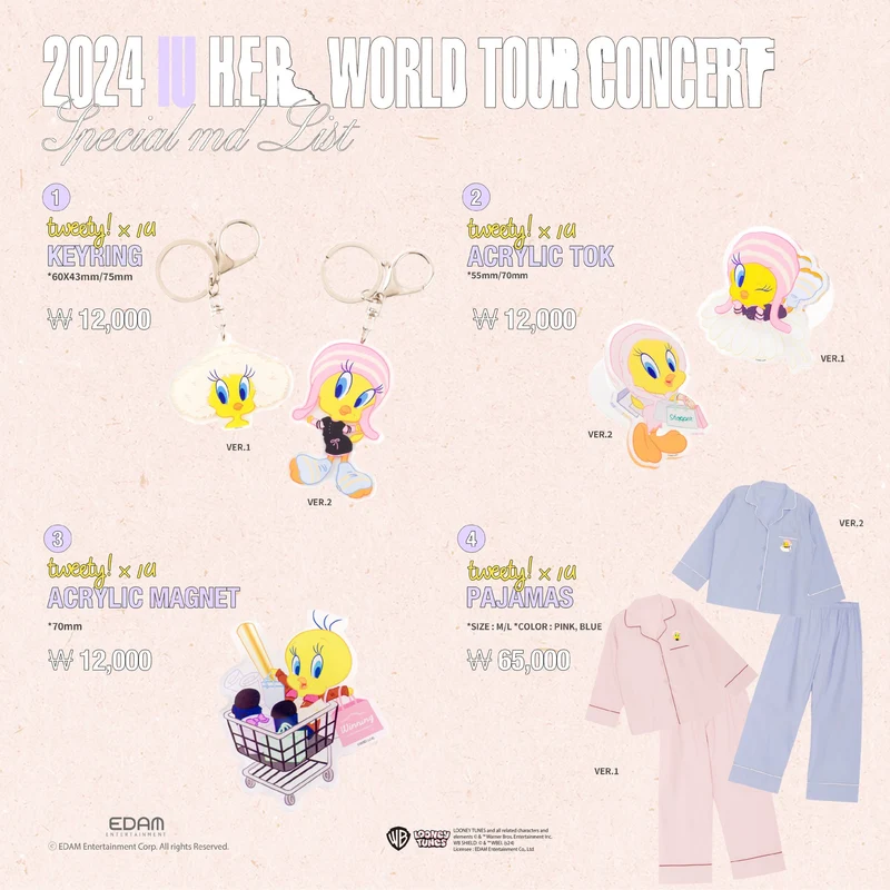 [IU] 2024 IU H.E.R World Tour Concert MD : tweety! x IU