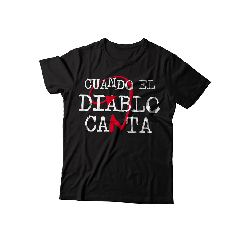 Ramoncín - Camiseta "Cuando el Diablo Canta"