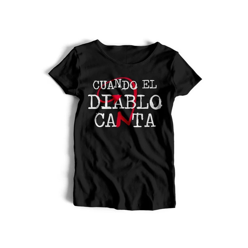 Ramoncín - Camiseta "Cuando el Diablo Canta"