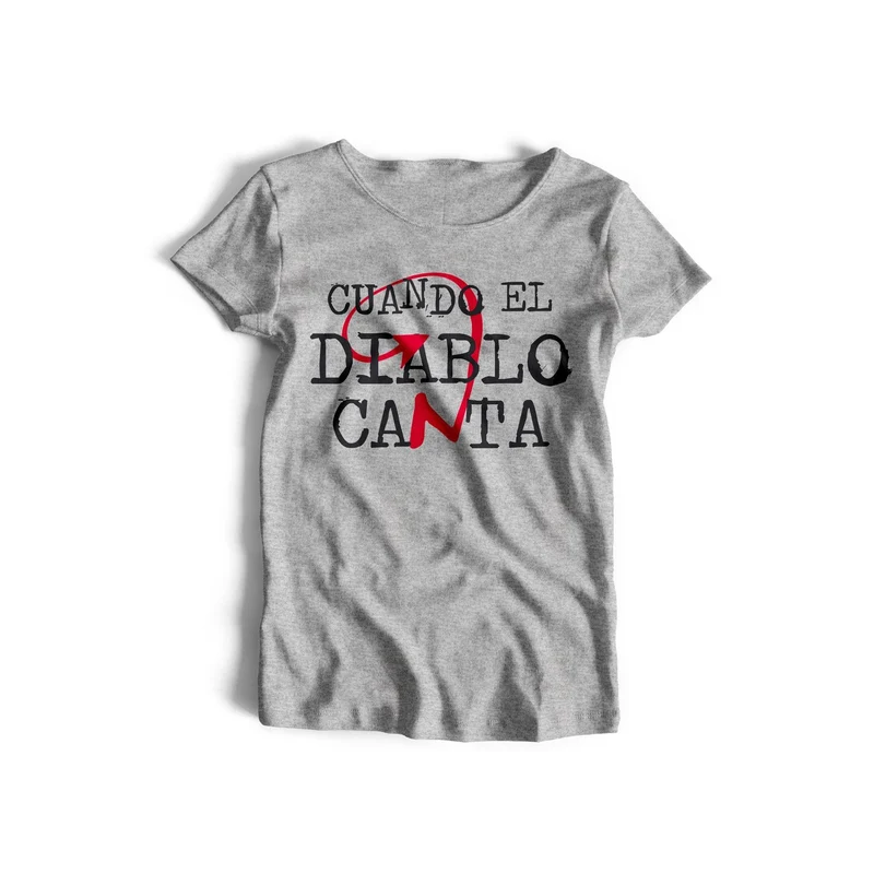 Ramoncín - Camiseta "Cuando el Diablo Canta"