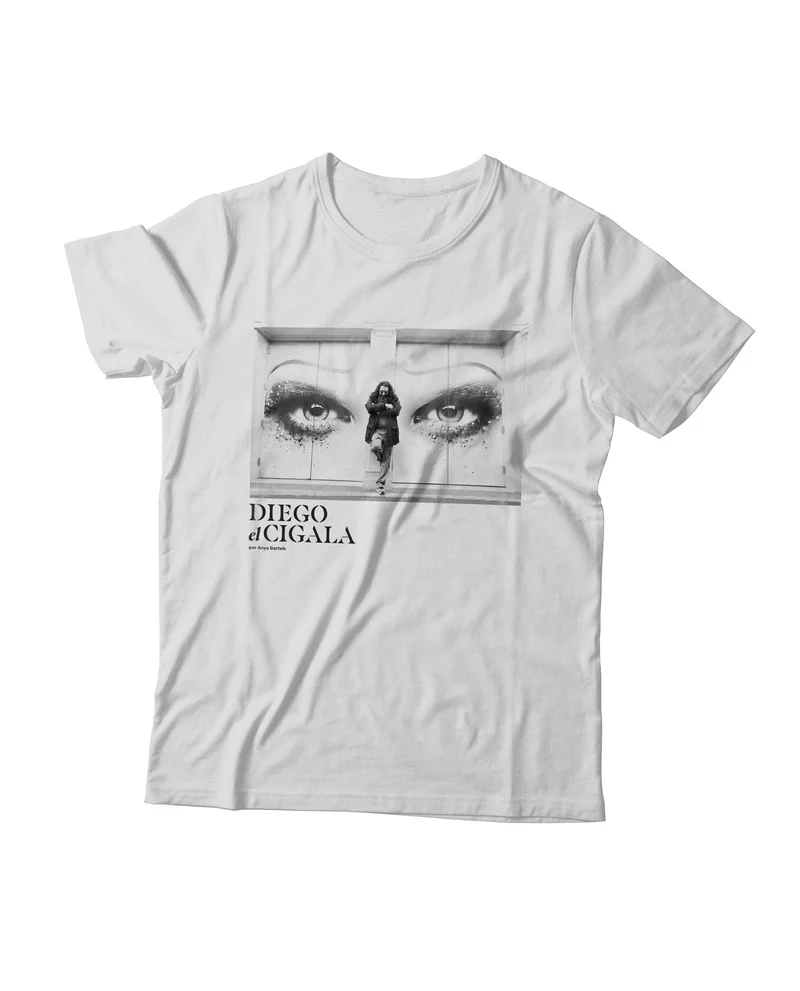 El Cigala -Camiseta El Cigala B&N Mirada por Anya Bartels