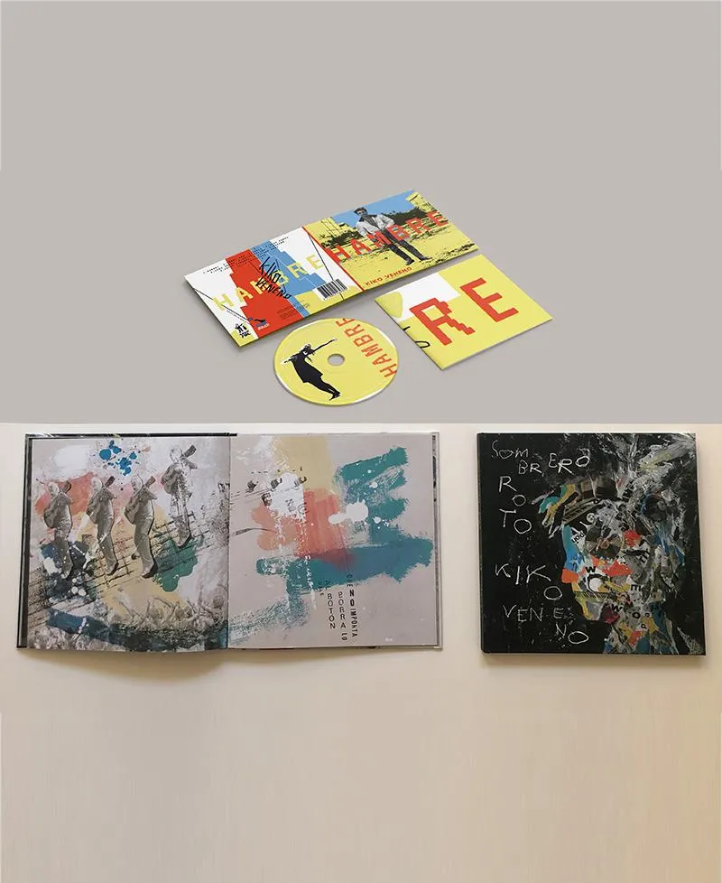 Kiko Veneno - CD "Hambre" + Libro CD "Sombrero Roto""