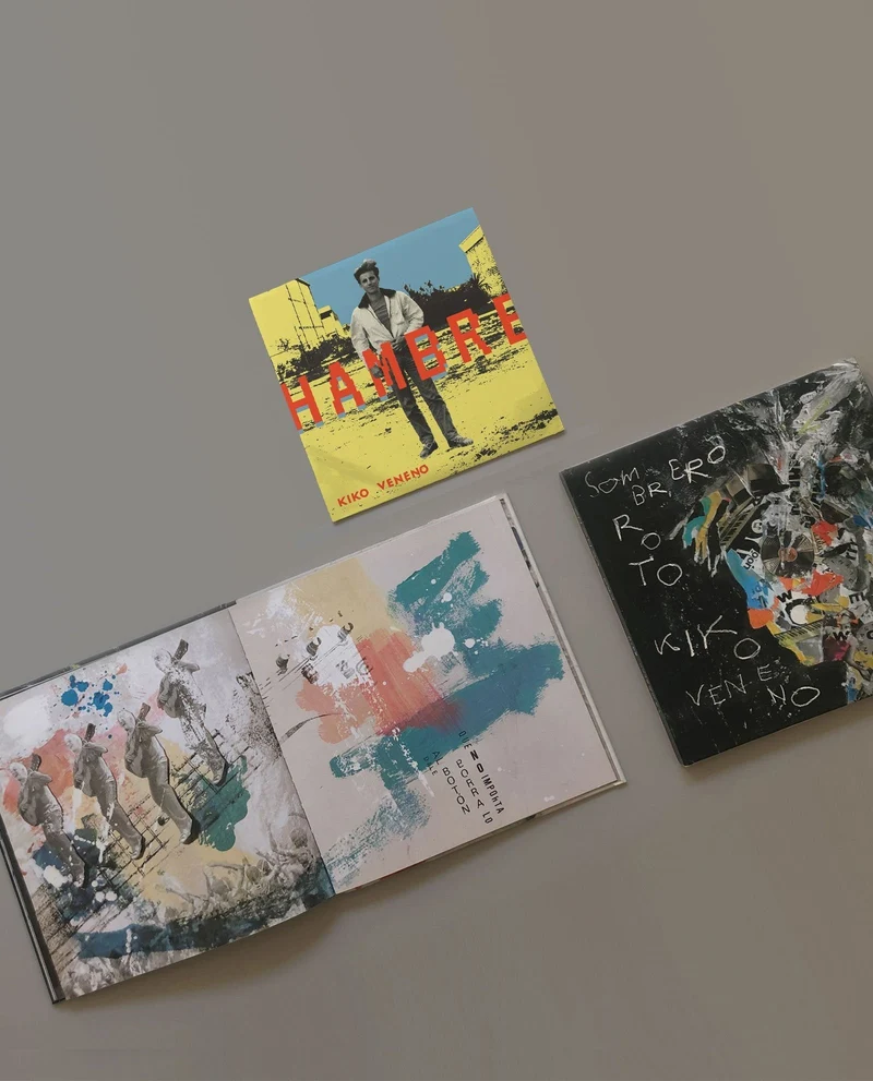 Kiko Veneno - CD "Hambre" + Libro CD "Sombrero Roto""