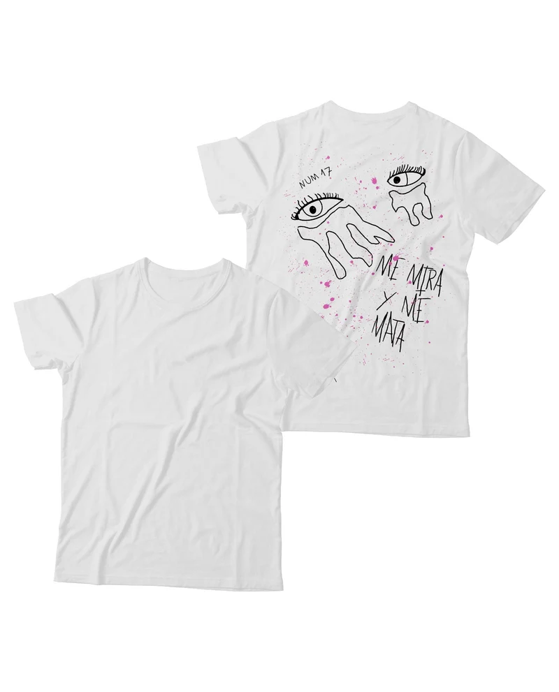 Miren - Camiseta "Ojos" Blanca