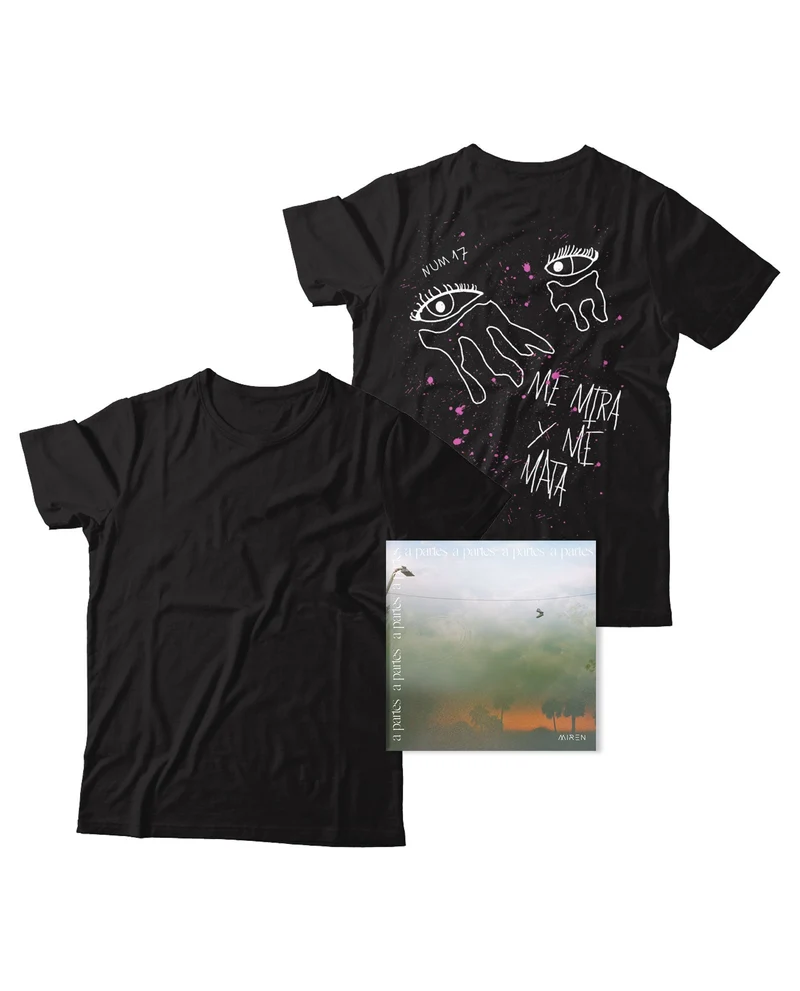 Miren - PACK CD + Camiseta "Ojos" Negra