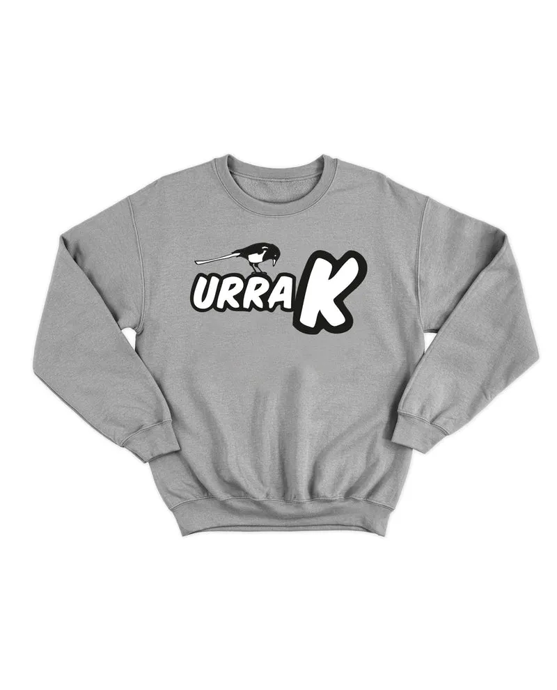 Sudadera Clásica Unisex URRAK Logo - Gris
