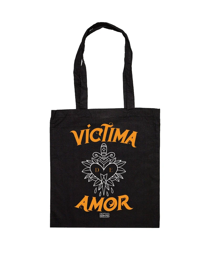 Fondo Flamenco - Tote Bag "Víctima Amor"