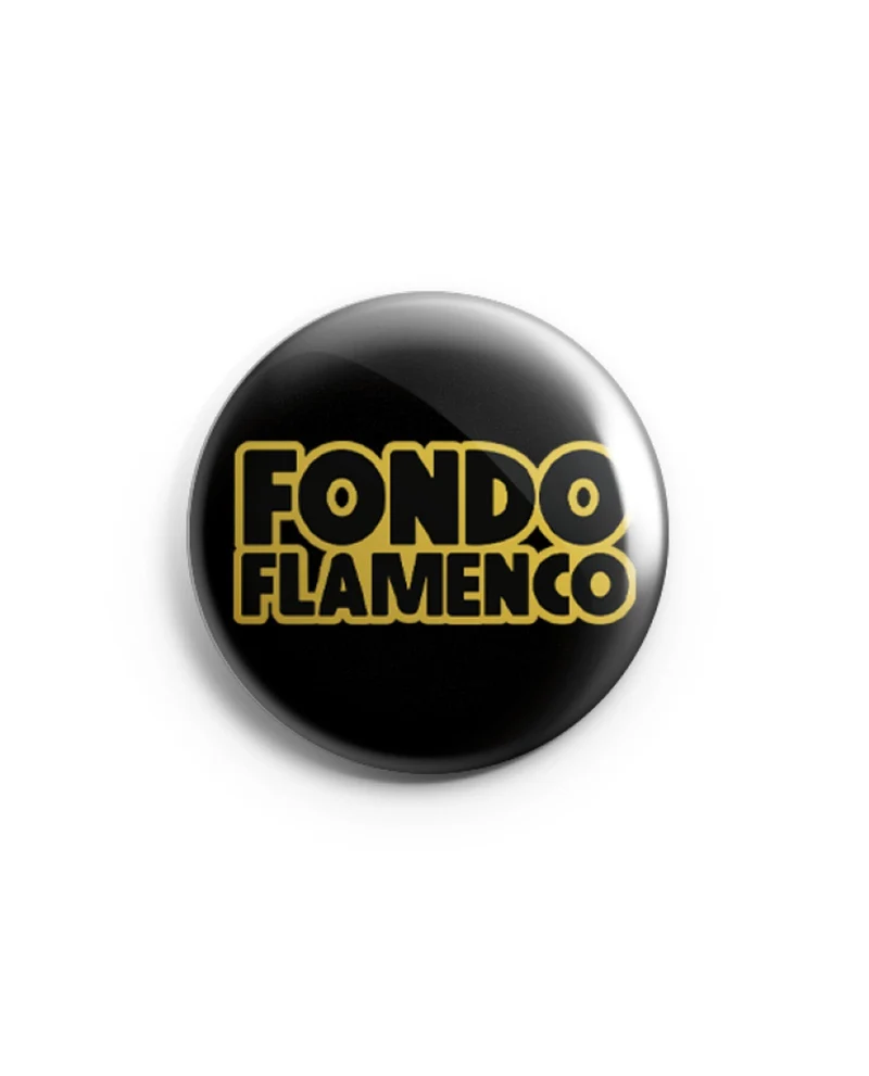 Fondo Flamenco - Chapa "Fondo Flamenco" Negra