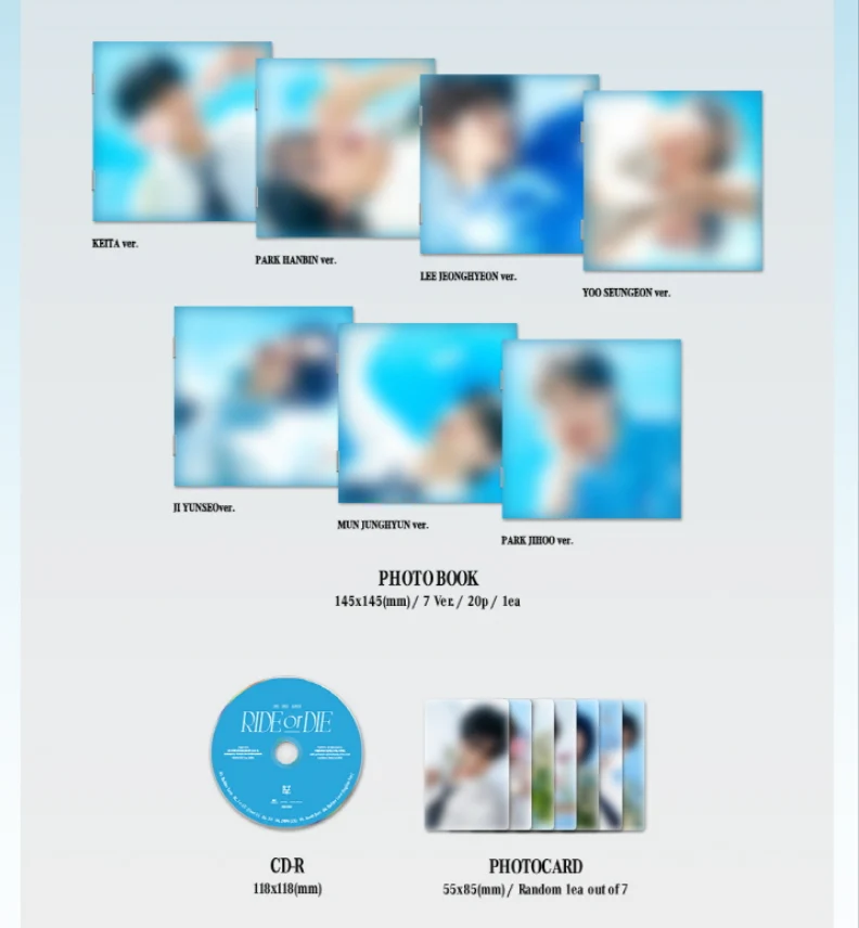 EVNNE - RIDE OR DIE (3RD MINI ALBUM) DIGIPACK VER.
