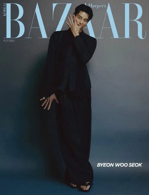 BYEON WOO SEOK - BAZAAR (JULY 2024)