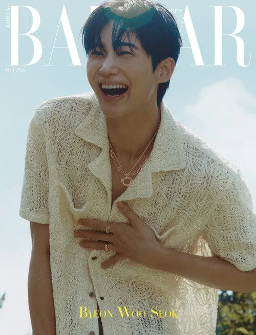 BYEON WOO SEOK - BAZAAR (JULY 2024)