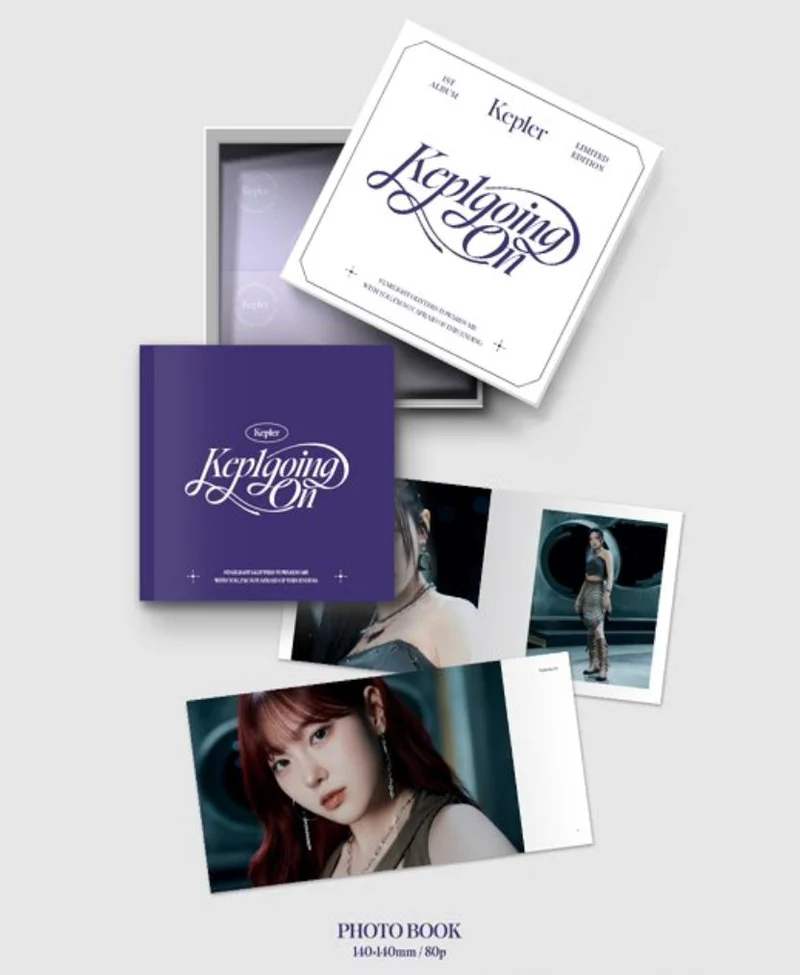 KEP1ER - KEP1GOING ON (1ST ALBUM) LIMITED VOYAGE VER.